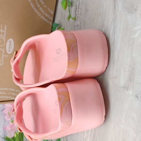 Dr. Scholl's Original Goals Buckle Slip On Wedge Sandals NIB - Picture 6 of 10